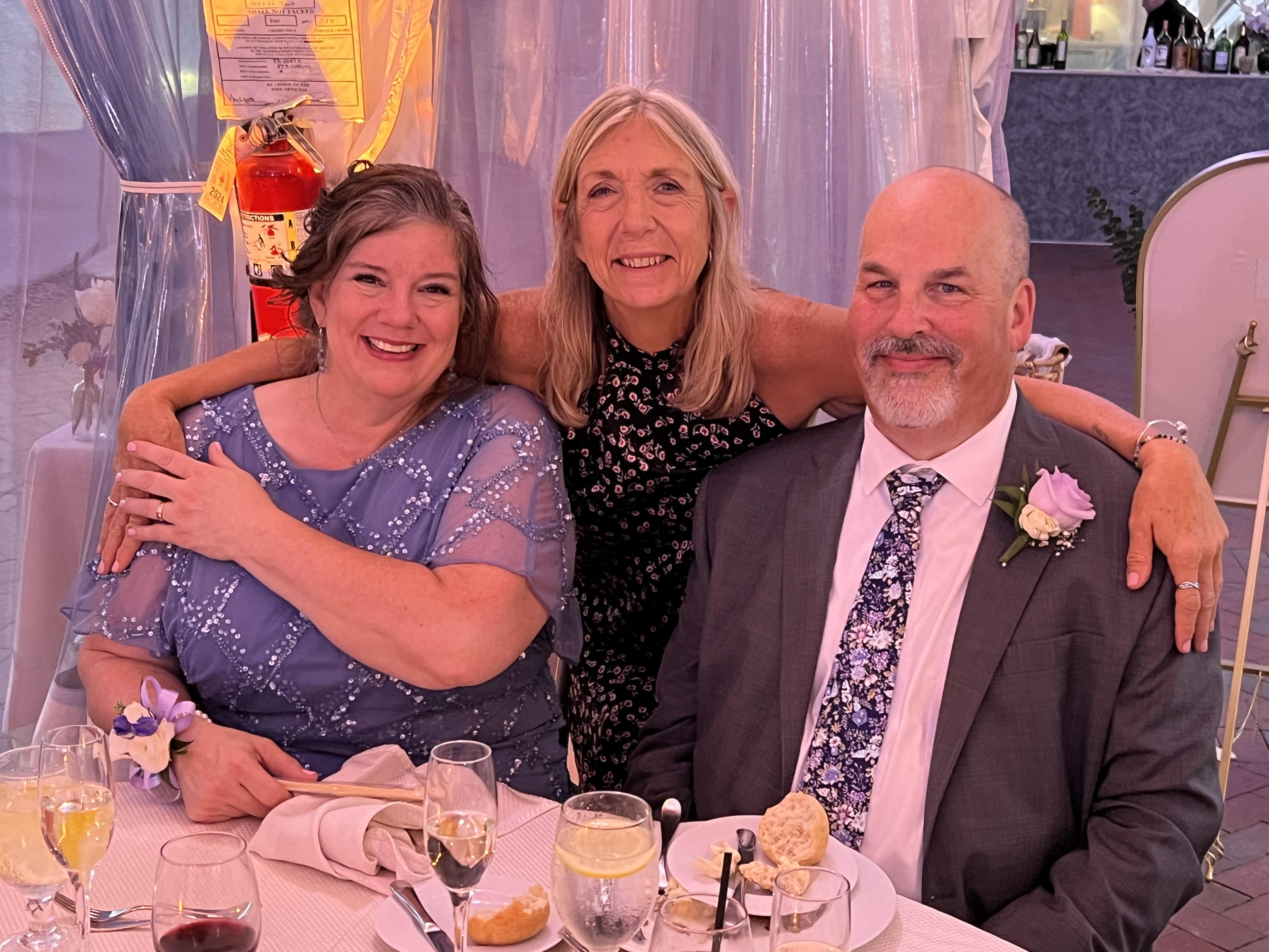 Lisa, Carol and Fred