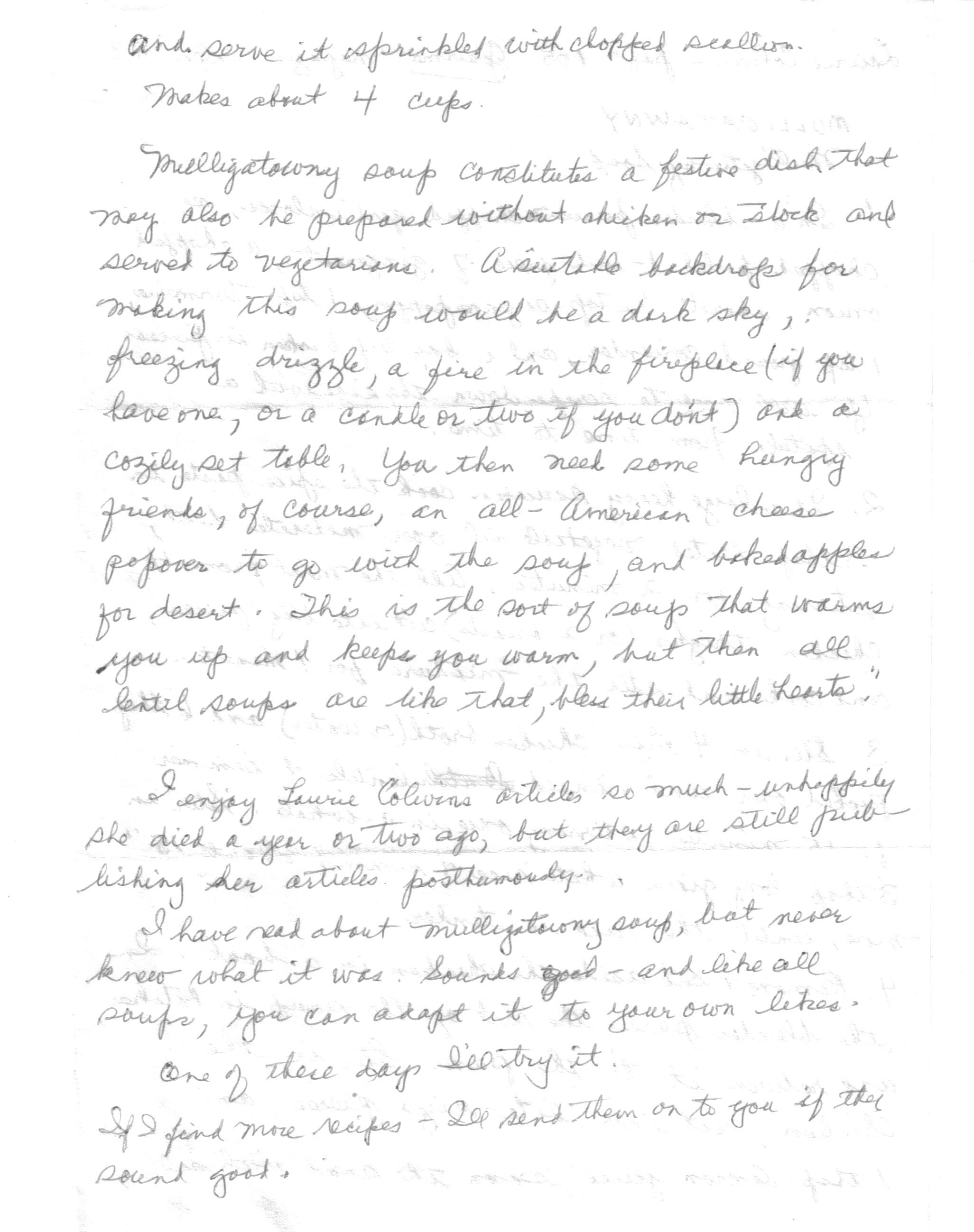 Mulligatawny soup, p 2